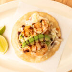 Shrimp Puffy Taco